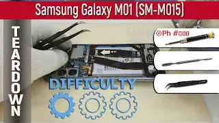 Samsung Galaxy M01 SM-M015 📱 Teardown Take apart Tutorial