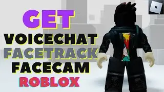 How to get voice chat, face tracking and facecam- Roblox guide💯