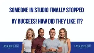 Someone In Studio Finally Stopped By BUCCEES! How Did They Like It?