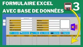 formulaire excel avec base de données | Faire un formulaire de saisie personnalisé excel