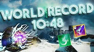 Solo Flawless Warlords Ruin in LESS than 11 Minutes (10:48) WR