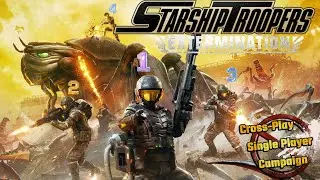 Starship Troopers: Extermination Launches on October 11 with Cross-Play and Single-Player Campaign