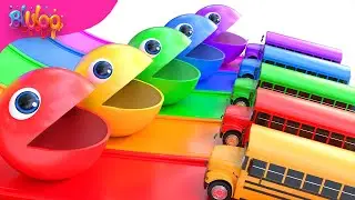 THE COLORS SONG | LEARN COLOURS | BluLoo Nursery Rhymes & Kids Songs