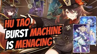 👻 THIS HU TAO DECK IS ELEMENTAL BURST MACHINE!! 👻 | Genshin Impact TCG