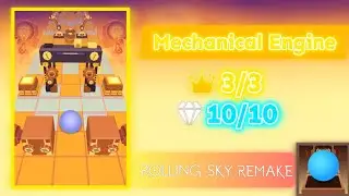 Rolling Sky Remake – Mechanical Engine (Steam Epoch Bonus)