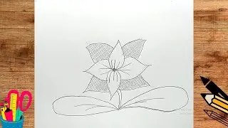 How To Draw Pretty Flowers Step By Step Easy