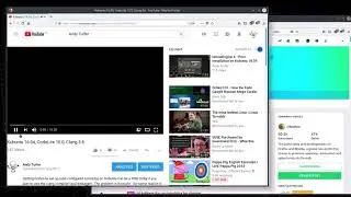 Linux: scrolling stutter when playing YouTube video in second window