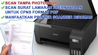 CARA SCAN PDF SURAT LAMARAN CPNS MAKSIMAL 1000 KB