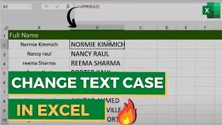 Change Text Case in Excel | Learn Text Functions to Change Case in Excel