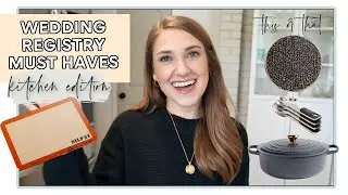 WEDDING REGISTRY KITCHEN MUST HAVES | Kitchen Favorites | MAGGIES TWO CENTS