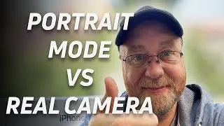 iPhone Portrait Mode vs Full Frame Mirrorless Camera