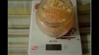 Сотовый мед  Какой вес банки с медом
