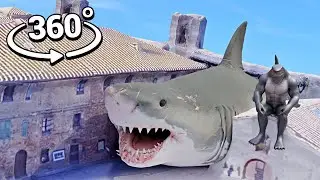 360º The True Form of the MEGALODON- VR Video