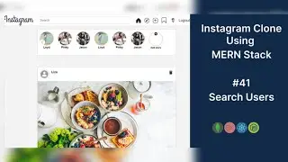 Instagram Clone Using MERN Stack | Manage Search User in Redux State | #41