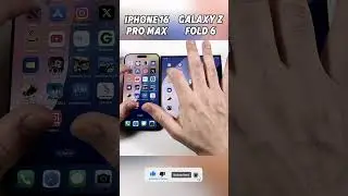 iPhone 16 Pro Max vs Z Fold 6 ⚡ Epic Speed Test Showdown! Who’s the Real King? 👑