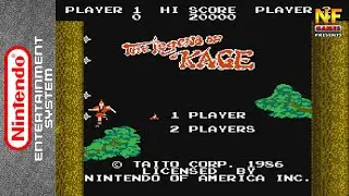 The Legend of Kage. NES [No Damage Walkthrough] Famicom | Nintendo | Family Computer | Fantendo Game