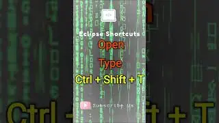 Eclipse Shortcuts | Every Java Programmer Should Know 04