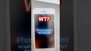 iPhone disabled for 15 years  #iphone