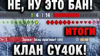 НЕ, НУ ЭТО БАН! КЛАН CY4OK! итоги