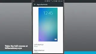 Galaxy S7 Tips - Changing the Lock Screen App Shortcuts