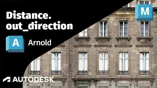 Arnold Tutorial - Distance.out_direction (7.2.3.0)