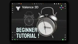 3D Modeling on Ipad For Beginners | Valence 3D Beginner Tutorial