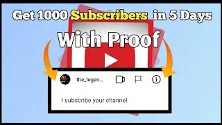 How to Get your first 100 Subscribers on Youtube | How to increase Subscribers on YouTube channel