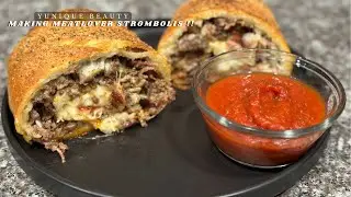 Meatlover Stromboli! | COOK WITH ME