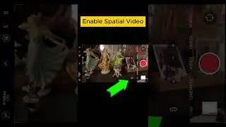 How to Record Spatial 3D Video using #iphone15pro #iphone15promax for #visionpro