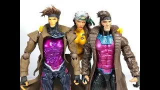 Gambit VS Gambit Marvel Legends Amazing Yamaguchi Chefatron Review