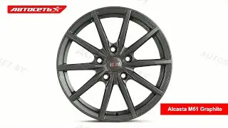 Alcasta M61 Graphite: 3D-обзор литого диска ​● Автосеть ●