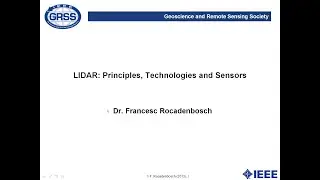 9. LIDAR: Principles, Technologies and Sensors