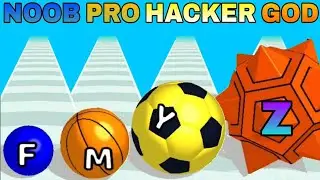 NOOB vs PRO vs HACKER vs GOD in A-Z Run Biggest Update