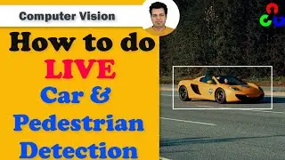 Car Detection in 7 minutes OpenCV and Python | LIVE Car and Pedestrian Detection system