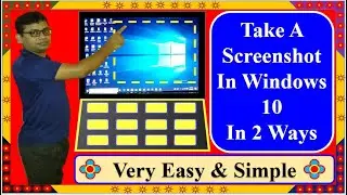 How to take a screenshot in Windows 10 in 2 ways। How to use screenshot in Windows 10 by PC & Laptop