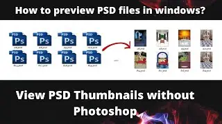 How to Preview PSD Files without Photoshop