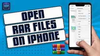 How To Open RAR Files On iPhone! [iOS 16] || Full Guide 2023