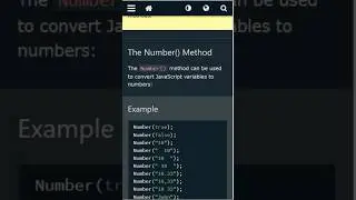 JavaScript Number Methods | #javascripttutorial #coding #javascript