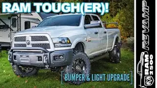 Beefier Bumper Upgrade! Ram 2500 Cummins Diesel Project (Ep. 11)