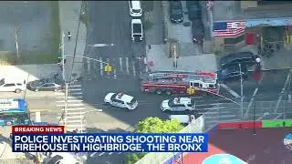 Police investigating shooting near firehouse in Highbridge, the Bronx