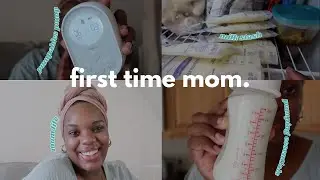 INCREASING MILK SUPPLY TIPS, BREASTFEEDING, NEW PUMP! | FIRST TIME MOM VLOG