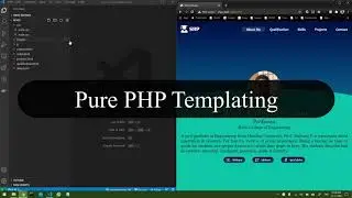 How to do Basic Templating using no Libraries in PHP