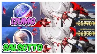 Acheron Izumo Gensei vs Inert Salsotto Planar Rope Comparison - Honkai Star Rail Acheron Build