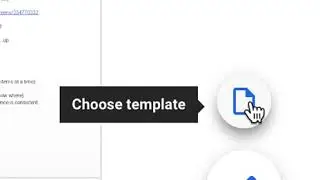 Google Docs hover tooltip and icons