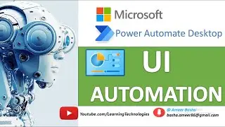 Power Automate Desktop : Introduction of  UI Automation
