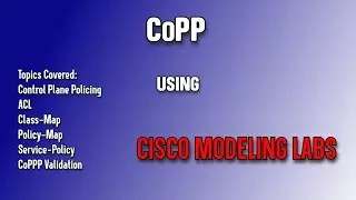 Control Plane Policing Exercise