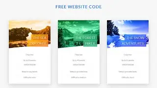 Price Plan Design Template - HTML and CSS Projects Tutorials