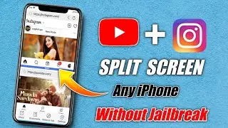 Split Screen iPhone 🍎 | How To Enable Split Screen On iPhone | How To Use Dual Screen In iphone