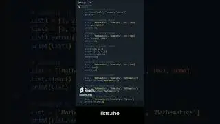 lists in python