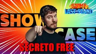 NEW SECRETO MrBeast SHOWCASE ANIME LAST STAND #roblox